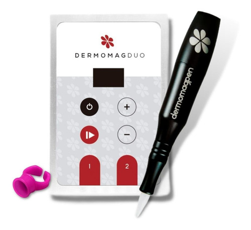 Dermografo Dermomag Pen Fonte Duo Original +brinde Anel C/nf