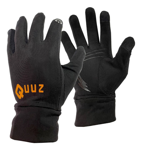 Guantes Primera Piel Running Termico Reflectivo Dedo Tactil