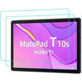 2 Micas Cristal Tempered Para Huawei Matepad T10s 2020