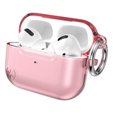 Funda Para AirPods Pro Speck Clear Presidio Rosa Helado Con 