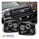 Black 2005 2006 2007 Ford F250/f350/f450 Superduty Led H Yyk