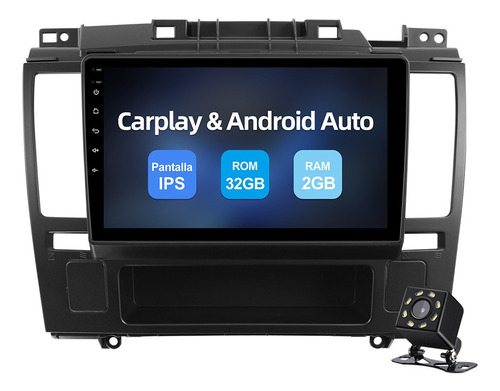 Estéreo Carplay 2gb Android 10 Para Nissan Tiida 2004-2013 O