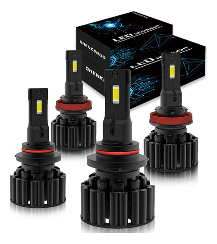 Kit Bombillas Faros Canbus Csp Auto Led 9005 H11 28000lm