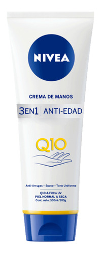 Nivea Crema De Manos Q10 Antiage X100ml 