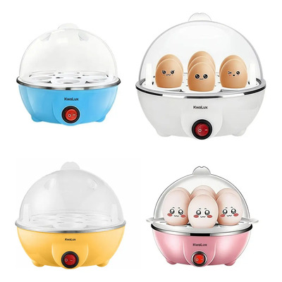 2 en 1 Vaporera de Verduras y Hervidor Kwalux Huevos Portatil Color Blanco | MercadoLibre
