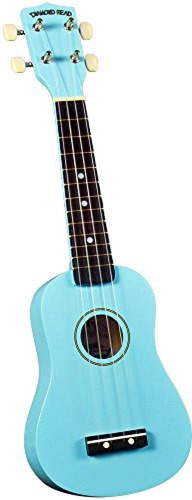 Diamond Head Du-106 Rainbow Soprano Ukulele - Light Blue