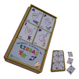 Brinquedo Educativo Alfabeto Ilustrado Em Libras Premium