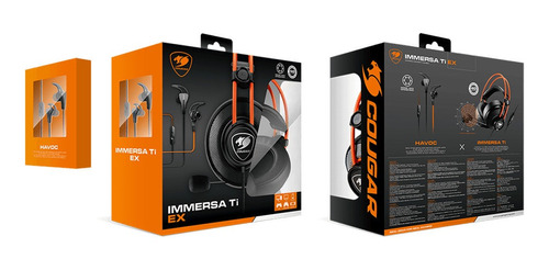 Combo Audifonos  Gamer Cougar Immersa Ti Ex