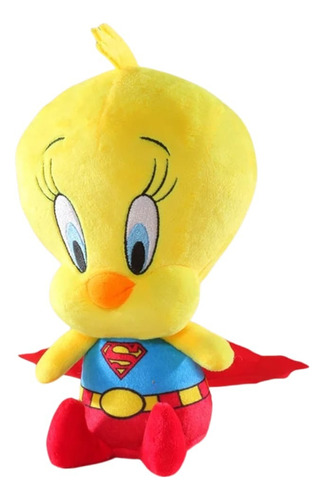 Peluche Individual Bugs Bunny O Piolín Looney Tunes Superman