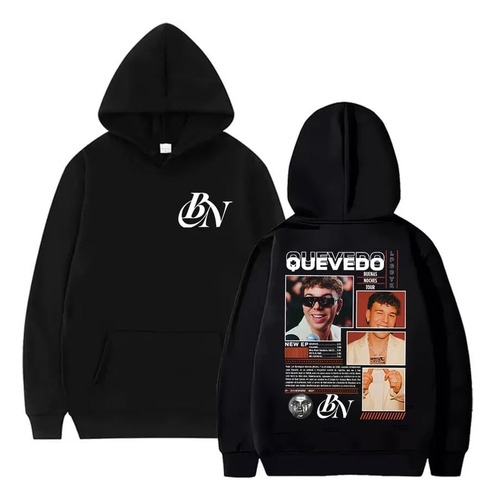 Sudadera Con Capucha Singer Quevedo Buenas Noches Tour 2026, | MercadoLibre