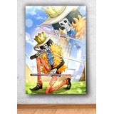 Cuadro Decorativo En Canvas One Piece Brook - 20