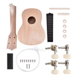 Kit De Ukelele De 4 Cuerdas De Madera De Tilo Diy Instrument