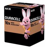 Duracell Pila Alcalina Aa 1.5v Paquete Economica 30 Baterías