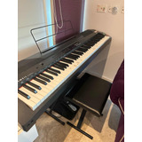 Piano Kurzweil-ka-90 Con Poco Uso Y Pedal Incluido+banquito.