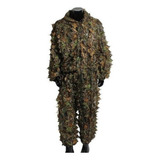 Hunting Clothes Set 3d Leaves Coat And Trousers