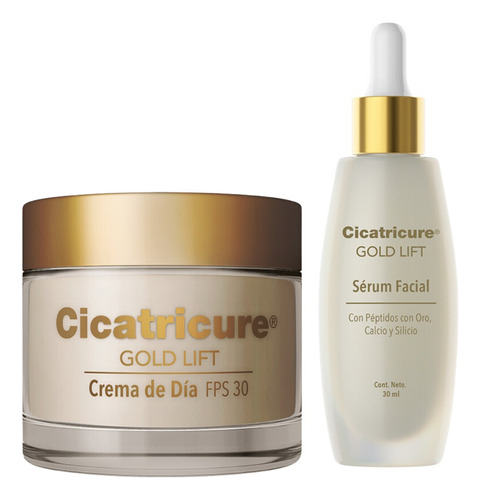 Combo Cicaricure Gold Lift Antiarrugas Dia + Serum