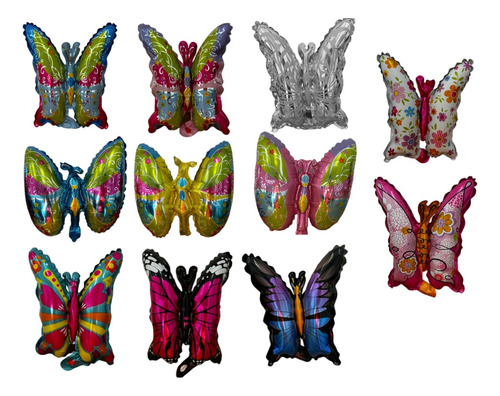 15 Globos De Mariposa Chico Fiesta Decoración Primavera