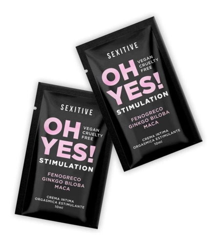 Lubricante Y Gel Íntimo Sexitive Oh Yes! Stimulation 10ml