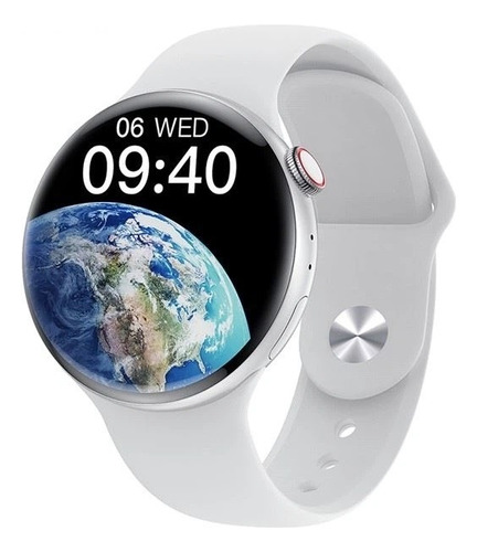 Smartwatch W8p W28 Pro Redondo Serie 8 Branco 