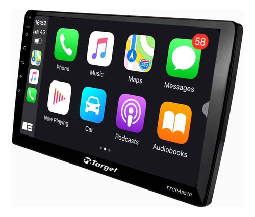 Radio Target 10.1 Tt-cpa5510bt Android 12 Carplay Wireless