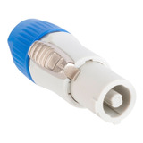 Conector Blanco Powercon Tipo B Nac3fca Salida Ac 20a