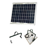 Panel Pantalla Solar 12watts Solartec Con Soporte Incluido