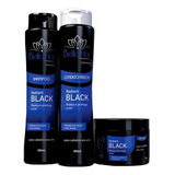 Kit Tratamento Capilar Profissional Radiant Black Matizador