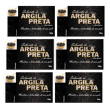 Kit Sabonete Argila Preta Atacado Bionature 90g - 6 Unidades