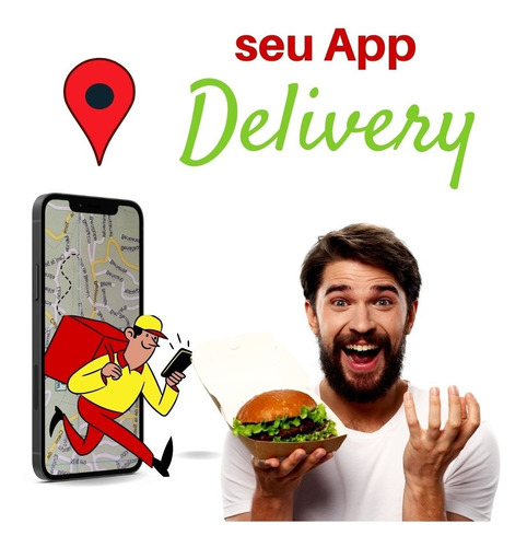 App De Delivery Com Gerenciamento Plataforma E Marca, Logo