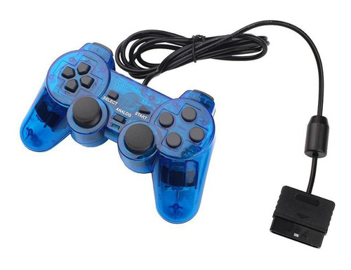 Controle Para Playstation 2 Dualshock Com Fio C/ Vibração