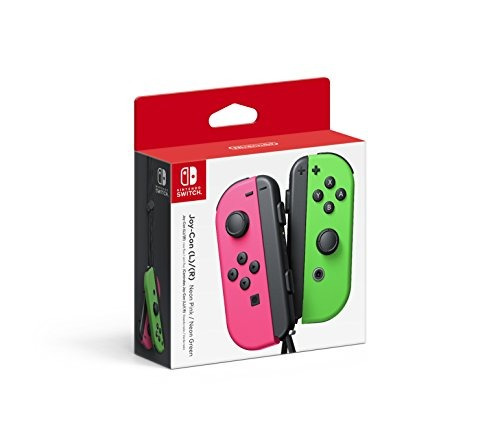 Nintendo Joy-con (l / R) - Neon Pink / Neon Green