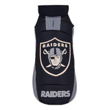 Chaleco Acolchado Nfl Las Vegas Raiders Para Perros Y Gatos,