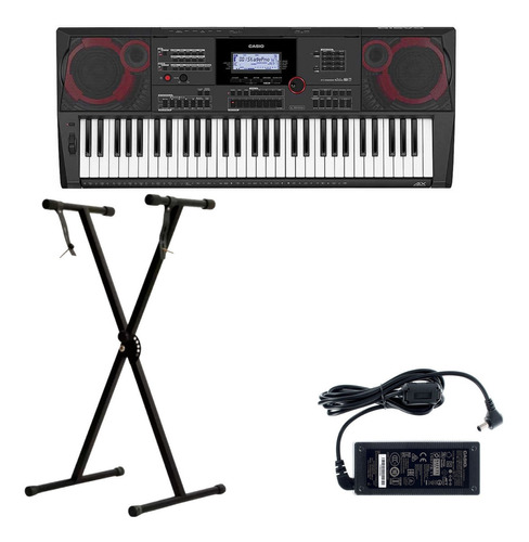 Kit Teclado Casio Ct-x5000 + Suporte