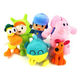 6pcs Pocoyo Peluche Muñeca Juguete Niños Cumpleaño Regalo