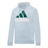 Sudadera Con Gorro Essentials Logo Lineal Felpa Ij8587 Adida