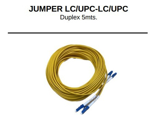 Pack X10 (jumper Lc/upc-lc/upc 5 Metros)
