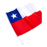 Bandera Chilena Pequeña 14x21cm  (fiestas Patrias)