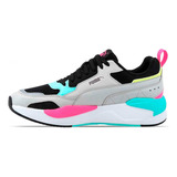 Tenis Puma X-ray 2 Square Casual- 37310804 Gris / Multicolor