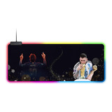 Messi Champion World Cup Rgb Soft Gaming Mouse Pad - Alfombr