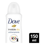 Desodorante Dove Antitranspirante Aero Invisible Dry 150ml