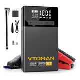 Vtoman X7 Jump Starter Con Compresor De Aire, Arranque De Au