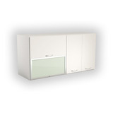Alacena 1,20x60x30 -mueble-cocina-aluminio Blanca