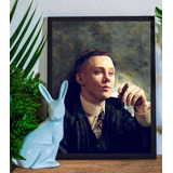 Cuadro Marco Negro Poster 33x48cm John Peaky Blinders 011