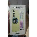 Samsung A35 De 256+8gb Ram Nuevo Sellado Liberado Color Lima