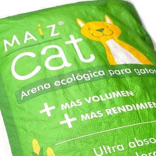 Arena Para Gatos De Maíz Aglomerante 40kg