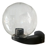 Farol Aplique Exterior Policarbonato Globo Ø25cm Ideal Led