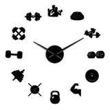 Reloj De Pared 3d Moderno Con Diseño De Relojes De Cuarzo, D