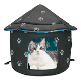 Refugio Impermeable Plegable Para Gatos Y Conejos En Inviern