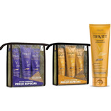 Kit Manutençao Trivitt Matizador + Home Care Hidrataçao Leav