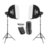 Kit De Iluminação Estúdio Fotográfico Odonto 500w Godox 